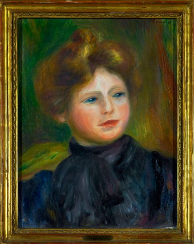 Portrait of Woman (1916) by Pierre Auguste Renoir
