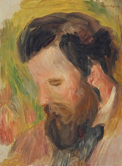 Portrait of the Composer Claude Terrasse by Pierre Auguste Renoir