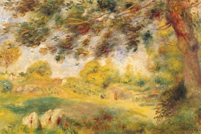 Spring Landscape by Pierre Auguste Renoir