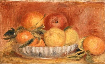 Still-life with Apples and Oranges by Pierre Auguste Renoir