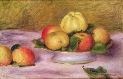 Still Life with Apples by Pierre Auguste Renoir