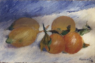 Still Life with Lemons and Oranges by Pierre Auguste Renoir