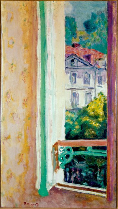 Open window in Uriage by Pierre Bonnard
