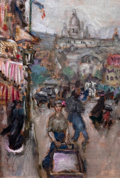 Parisian Landscape or The Batignolles (detail) by Pierre Bonnard