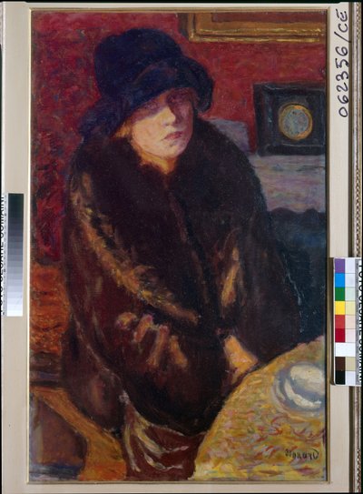 Portrait of Marta Bonnard by Pierre Bonnard