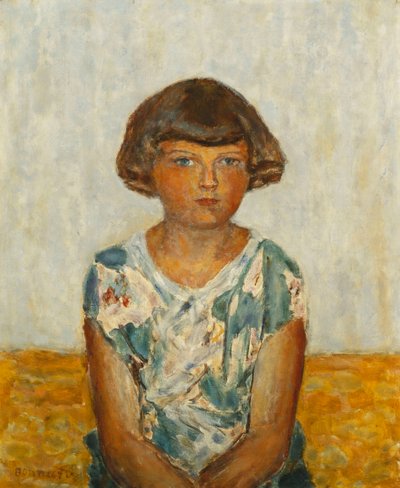 Portrait of a Young Girl by Pierre Bonnard