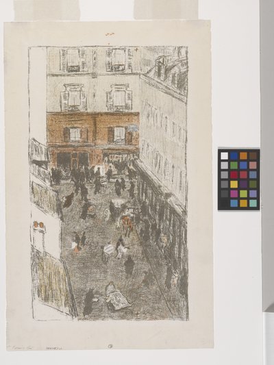 Street View from Above by Pierre Bonnard