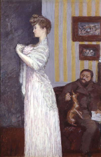 Thadée Natanson and Misia by Pierre Bonnard