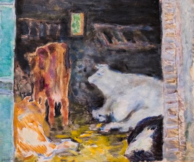 The Stable, ca. 1912 by Pierre Bonnard