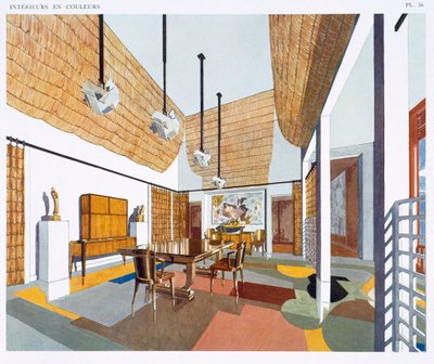 Dining Room in Colonial Style, from 