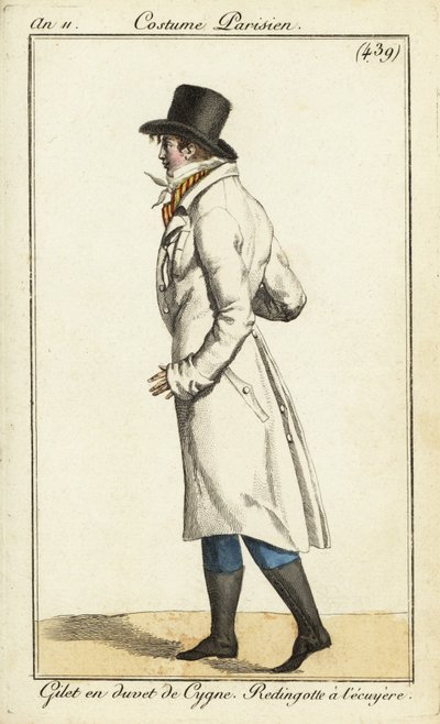 Young dandy in horse-rider