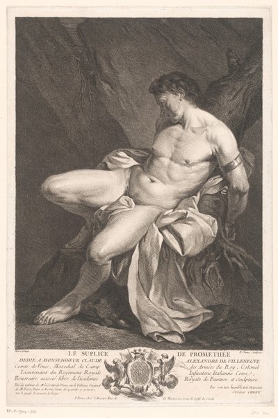Prometheus Chained by Pierre Chenu