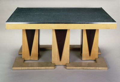 Table, by Pierre-Emile Legrain, Art deco style by Pierre E. Legrain