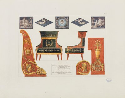 Details of a Bedroom in Paris, from 
