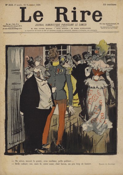 Illustration for Le Rire by Pierre Georges Jeanniot