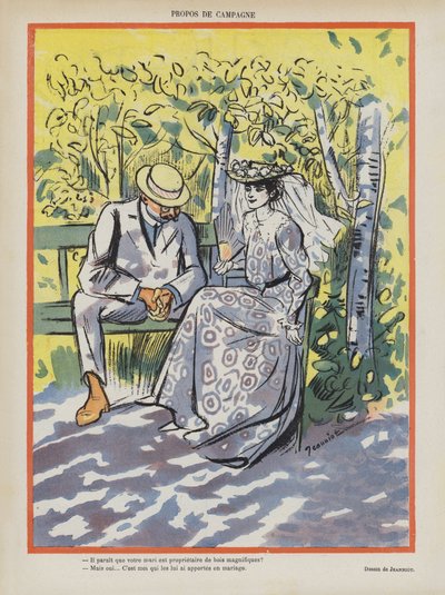 Illustration for Le Rire by Pierre Georges Jeanniot
