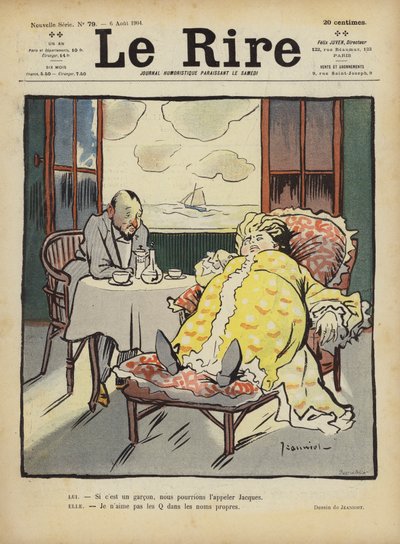 Illustration for Le Rire by Pierre Georges Jeanniot