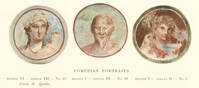 Pompeian Portraits by Pierre Gusman