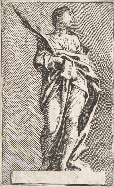 Standing Female Figure, ca. 1739-40 by Pierre Ignace Parrocel
