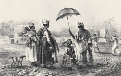 Slave Traders with Children, from 