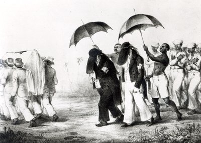 Black Funeral Procession, from 