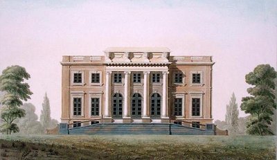 Chateau of Wannegem near Oudenaarde, from Choix des Monuments, Edifices et Maisons les plus remarquables du Royaume des Pays-Bas by Pierre Jacques Goetghebuer, published 1827 by Pierre Jacques Goetghebuer