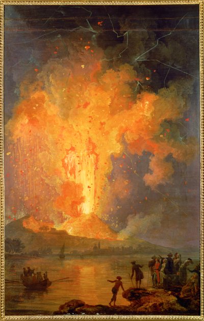 The Eruption of Vesuvius by Pierre Jacques Volaire