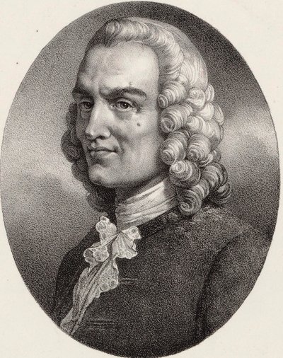 Portrait of the Composer Jean-Philippe Rameau by Pierre Louis Henri Grevedon