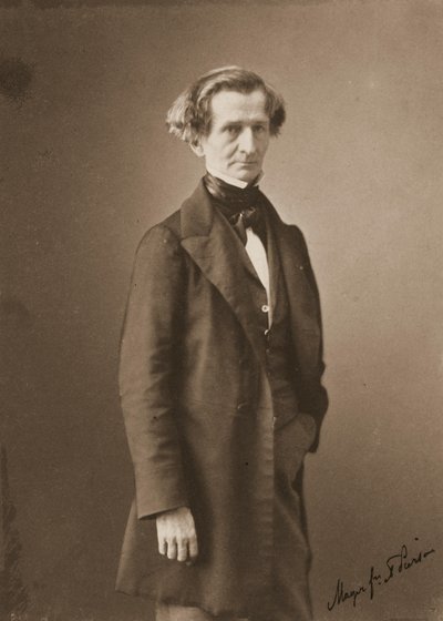 Portrait of Hector Berlioz by Pierre Louis Pierson