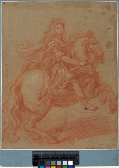 Louis XIV on Horseback by Pierre Mignard