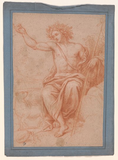 Study of Apollo or John the Baptist by Pierre Mignard