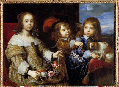 The Children of the Duke of Bouillon by Pierre Mignard