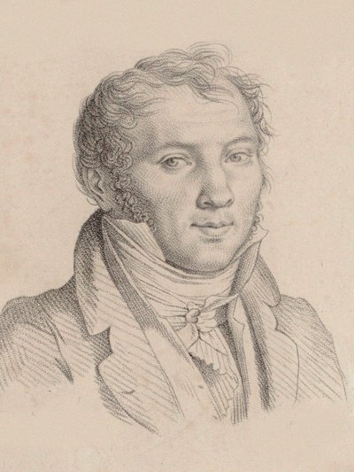 Portrait of the violinist and composer Louis-Luc Loiseau de Persuis, 1811 by Pierre Narcisse Guérin Baron