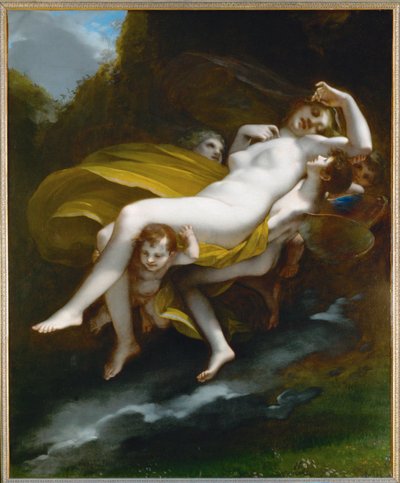 The Abduction of Psyche by Pierre Paul (attr. to) Prud