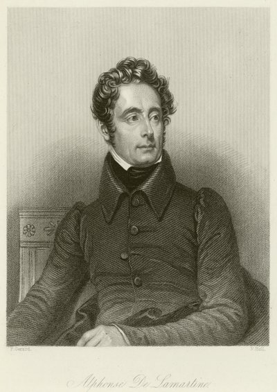 Alphonse de Lamartine by Pierre Petit