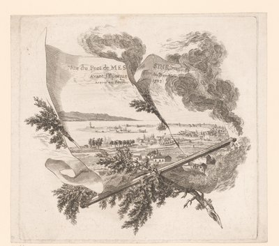 View of the Port of Messina by Pierre Philippe Choffard (attributed to)