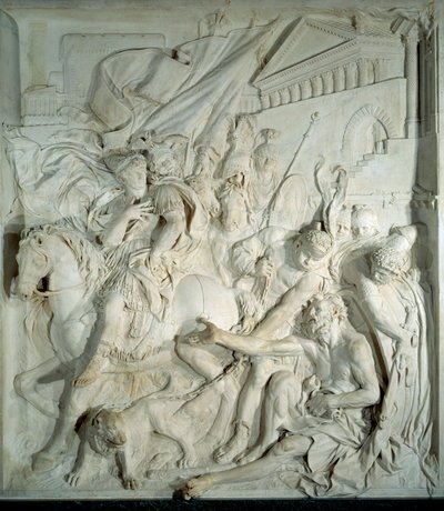 Alexander the Great Meets the Greek Philosopher Diogenes the Cynic by Pierre Puget