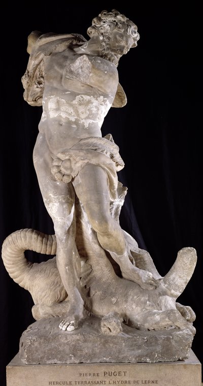 Hercules Fighting the Lernaean Hydra by Pierre Puget