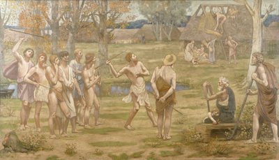 Ludus Pro Patria by Pierre Puvis de Chavannes