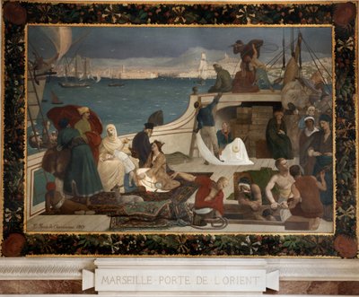 Marseille - Gateway to the East by Pierre Puvis de Chavannes