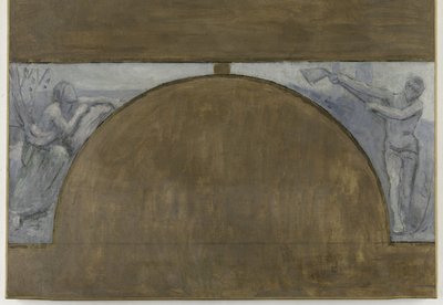Seasons, Sketch for the Hôtel de Ville de Paris, between 1889 and 1892 by Pierre Puvis de Chavannes