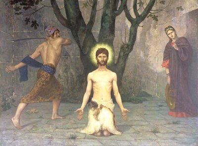 The Beheading of St. John the Baptist, 1869 by Pierre Puvis de Chavannes