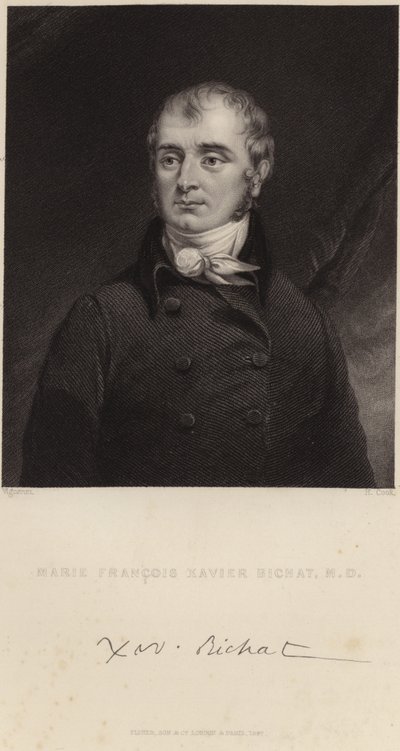 Portrait of Marie Francois Xavier Bichat by Pierre Roch Vigneron