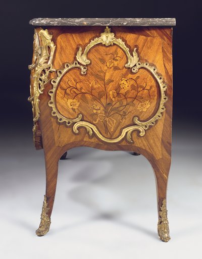 Louis XV commode, retailed by Adrien Delorme by Pierre Roussel