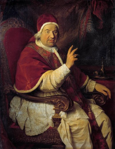 Portrait of Pope Benedict XIV by Pierre Subleyras