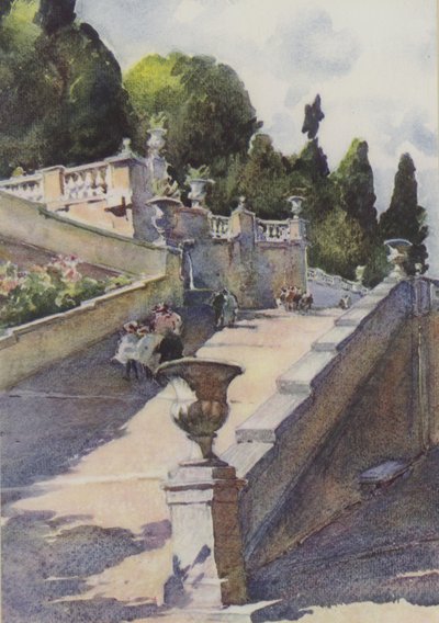 Frascati, Villa Torlonia by Pierre Vignal