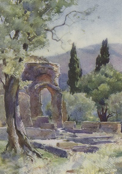 Tivoli, Villa Adriana by Pierre Vignal