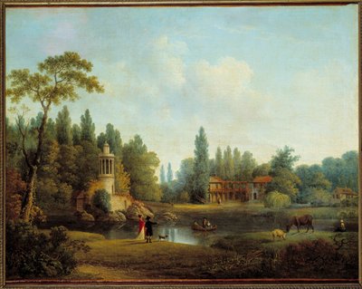 The Hamlet of the Petit Trianon at Versailles by Pierre Wallaert