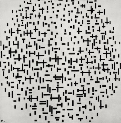 Composition in Line by Piet Mondrian