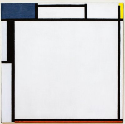 Square Composition by Piet Mondrian